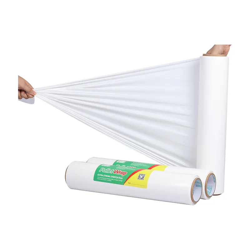 Cast and Blown Stretch Film Wrap 15" 18" 20" 80gauge White Film 4 Pack