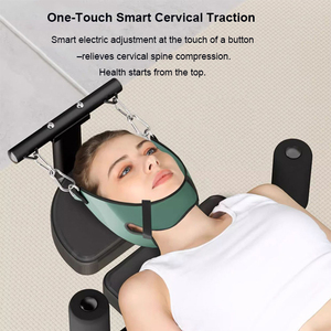 Lettino Elettrico Regolabile per Trazione Ortopedica della Colonna Vertebrale, Dispositivo Ergonomico per Trazione Cervicale e del Corpo per Uso Domestico - Product Image 4