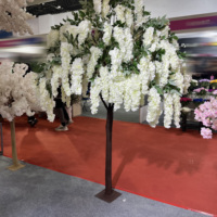 Hochwertige Hochzeit Home Decoration Interior Decor Baum Faux Plant Große künstliche Glyzinien Baum für Hochzeits dekoration