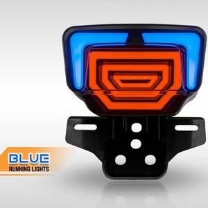 Feux <span class=keywords><strong>arrière</strong></span> à LED compatibles transfrontaliers LKT Factory Direct pour Honda CG125, feux de freinage modifiés GN125, systèmes d'éclairage de <span class=keywords><strong>moto</strong></span> - Product Image 6