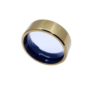 2025 D52 Minimalisti scher Smart Ring Fitness Tracker Edelstahl Herzfrequenz Schlaf-/Bluts auer stoff monitor Fernbedienung App Control - Product Image 5