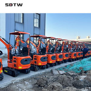 <span class=keywords><strong>Mini</strong></span>-excavatrice hydraulique SDTW CE EPA <span class=keywords><strong>de</strong></span> 1 tonne (1000 kg) d'occasion pour exploitation agricole, moteur diesel, chenilles, <span class=keywords><strong>mini</strong></span>-excavatrice à godet - Product Image 2