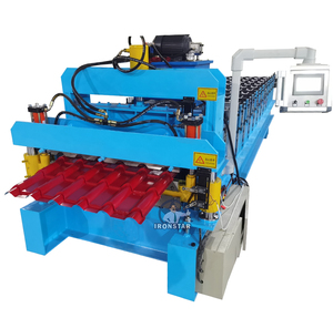 800 ARC làm đá tráng men lợp ngói màu tráng sắt Roof tấm bước cuộn hình thành máy - Product Image 4