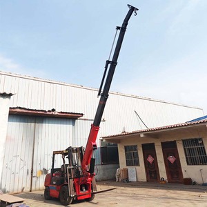 Forklift Vinç Hepsi Bir Arada Uçan Kol 3-5 Ton Katlanır Kol Küçük Hidrolik Kaldırma Kamyonu Vinci - Product Image 5