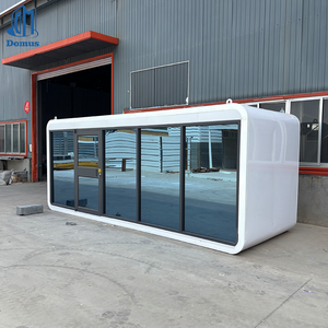 Gran oferta, 20 pies, <span class=keywords><strong>playa</strong></span> de arena al aire libre, dormitorio, móvil, prefabricado, plegable, acero, pequeña casa, cabina para acampar para vivir al aire libre - Product Image 1