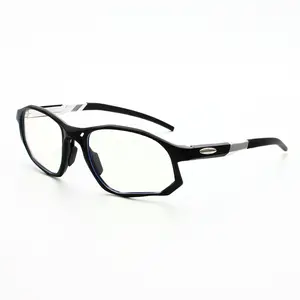 新しいTR90スクエアブロッキングメガネフレームユニセックススポーツ眼鏡フレームアイウェア2023