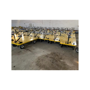 China Hot Sale Warehouse Carrying Transport Cart Big Capacity 1ton/2ton Battery Electric Loading <b>Trolley</b> With Seat - Product Image 3