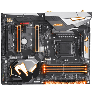 <span class=keywords><strong>GIGABYTE</strong></span> Z370 <span class=keywords><strong>AORUS</strong></span> Gaming <span class=keywords><strong>5</strong></span> carte mère d'occasion avec LGA1151 prend en charge les processeurs Intel Core de 8e génération - Product Image 2