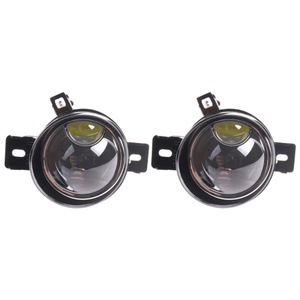 Nissan Sanvi Car Bi LED Fog Lamp Car LED DRL 3 Inch Dual LED <b>Projector</b> Lens Fog Matrix <b>Light</b> Automotive Lamp Retrofit IP 67 - Product Image 1