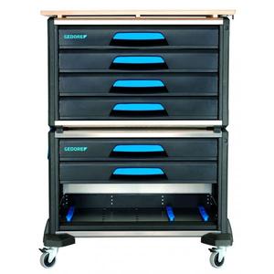 GEDORE - 2954443 Tool Mobile WorkMo W3 789x396x1172mm - EAN 4010886947289 TALLERES RODILLOS ARMARIOS RODILLOS - Product Image 1