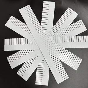 <b>Plastic</b> Storage <b>Drawer</b> Divider 5Cm High 8Mm Thick White Rectangular Standing Type <b>Organizers</b> For Office Use - Product Image 3