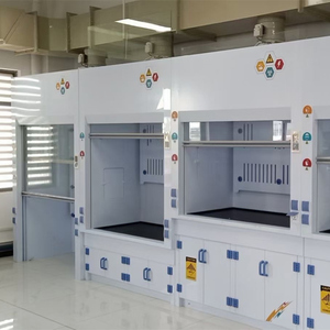 Seean Hot Selling PP Fume Hood Câmara de Fume Design Moderno Anti-Corrosão Fume Hood para Escola e Hospital - Product Image 2