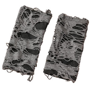 MADESHINE Suministros para fiestas Evento <span class=keywords><strong>de</strong></span> Halloween Cos Shredded Punk Slit Gothic Wizard Witch Fingerless Goth Rock Arm Sleeve para mujeres - Product Image 5