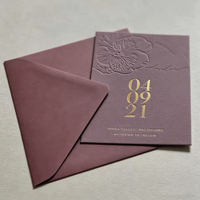 Invitaciones de Boda Personalizadas, Sobres, Impresión Digital, Estampado en Caliente, Papel Offset, Cartulina de Tamaño Personalizado, Organizadores de Bodas, Eventos