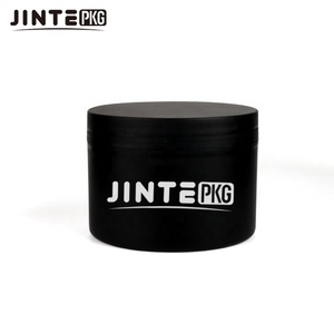 Bocaux personnalisés à double paroi en plastique PP noir mat avec couvercle pour pot de crème cosmétique pour le visage pour les soins de la peau pour hommes 30 50 <span class=keywords><strong>gr</strong></span> - Product Image 3