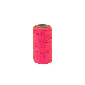 Trust-K Mason Twine,Building Line, Bricklayer Line,Braided and Twisted,Made of 100% Nylon/Polyester #18 #36 250ft 275ft 550ft
