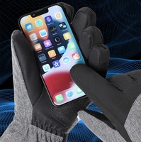 Gants chauffants pour l'hiver, la moto, le ski, avec batterie au lithium rechargeable par USB, gants chauffants thermiques pour le travail