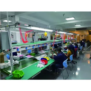 Factory electrical drive automatic laptop assembly line workshop assembly line working table workbench