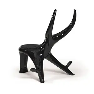 Designer Möbel Fiberglas mit PU Design Stuhl für Art Hotel Armless Chaiselongue