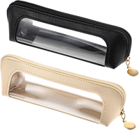 Sac de rangement pour pinceaux de maquillage - Sac de maquillage transparent de voyage à grande capacité avec compartiment pour pinceaux, best-seller