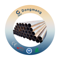 Tube en acier rond galvanisé sur mesure, diamètre extérieur 16-219 mm, épaisseur 0,8-6 mm, tuyau GI