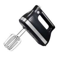 Batteur à main turbo 300W 5 vitesses avec fouets et crochets pétrisseurs, facile à nettoyer, pour la pâtisserie, petit appareil de cuisine électrique, batteur à main
