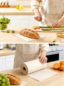 Rotolo di Carta Assorbente <span class=keywords><strong>da</strong></span> Cucina in Pura Polpa di Legno Ecologica di Alta Qualità, Vendita all'Ingrosso - Product Image 6