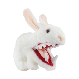 Peluche électronique Walker Monty <span class=keywords><strong>Python</strong></span> en forme de lapin, rembourrée en coton PP, avec de grands dents pointues, 31cm-50cm, unisexe, pour le plaisir en soirée, Vault - Product Image 1