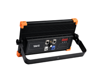 Panneau lumineux LED vidéo professionnel 200W en alliage d'aluminium, sans scintillement, CRI>95, 3200-5600k, dimmable DMX512, pour studio photo et caméra