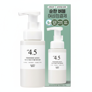 Discounted 250g Happy Vas PH4.5 Feminine Hygiene <b>Bubble</b> Female <b>Cleaner</b> 1 Piece with Weak Acid Wormwood - Product Image 1