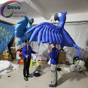 Perroquet gonflable en tissu polyester personnalisé de 2.5m de large pour les performances de <span class=keywords><strong>rue</strong></span> - Product Image 1