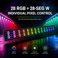 Projecteur LED HAT 28 Constellations, Matrice de Lumières Effet Monstre Ancien, 130W, pour Scène, Éclairage Mural LED pour Mariage, Bar, Club, Fête, DJ