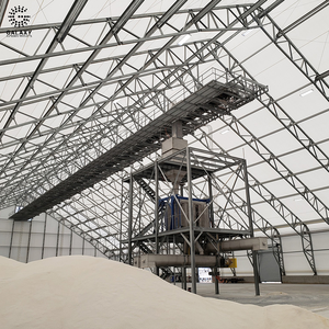 Tente industrielle en tissu PVC pour atelier Tente étanche à armature en acier Auvent Garage de voiture Entrepôt Application extérieure <span class=keywords><strong>Bois</strong></span> traité thermiquement PE - Product Image 4