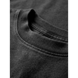 Paquete de 2 Camisetas de Algodón con Lavado Ácido para Hombre FOXA, Camiseta Básica Informal de Manga Corta para Verano, Unisex, Transpirable - Product Image 4