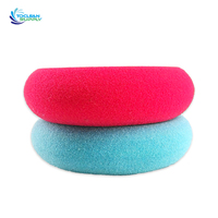 Chiffon en microfibre de qualité supérieure poils en nylon intérieur de la carrosserie des voitures tampon à récurer détaillant l'éponge de nettoyage domestique
