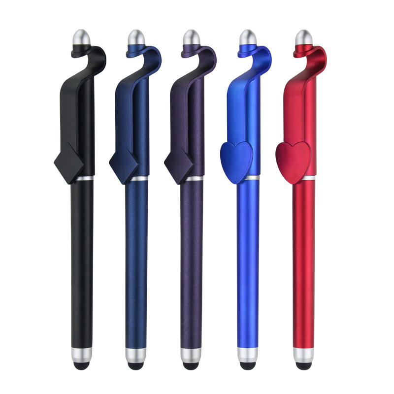 Promotionele Multifunctionele Tool Stylus Pen Met Plastic Metalen Touch Multi-Functie Aangepaste Logo Balpen Balpen