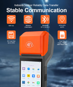 Android 14 hỗ trợ softpos cầm tay đặt hàng NFC thẻ e-thanh Toán POS thiết bị đầu cuối với 58 Mét Máy in nhiệt r330 cộng với - Product Image 5