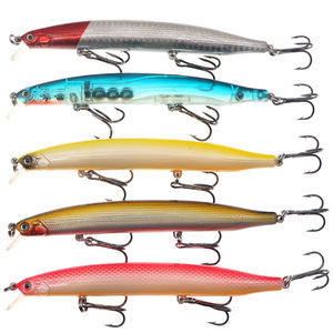 140mm 22g Simulation basse appâts de pêche facilité d'utilisation grand appât dur pour <span class=keywords><strong>poisson</strong></span> d'eau salée appâts leurres de pêche - Product Image 1