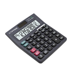 Calculatrice <span class=keywords><strong>de</strong></span> bureau professionnelle 12 chiffres avec fonction <span class=keywords><strong>de</strong></span> vérification <span class=keywords><strong>de</strong></span> notes, idéale comme cadeau <span class=keywords><strong>de</strong></span> bureau élégant - Product Image 2