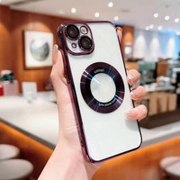 2023 Deluxe PC coque de téléphone rigide pour iPhone 14Pro Max motif CD coque de téléphone magnétique pour iPhone 13Pro Max