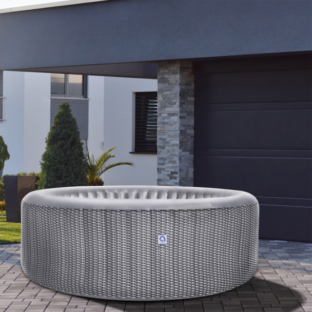 Производство гидромассажная Ванна, надувные спа-ванны, портативная круглая гидромассажная Ванна, спа