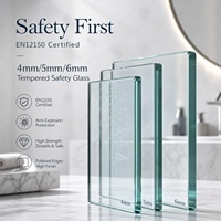 Baignoire de douche à vapeur coulissante de luxe moderne noire avec plateau en acrylique, contrôle informatisé, verre trempé de 5 mm sans cadre
