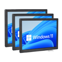 PC industriel embarqué 10 pouces, étanche IP65, avec SSD mSATA, écran tactile LCD IPS, taux de rafraîchissement 75Hz, tout-en-un