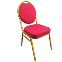Hot Ssles Chaise de banquet durable bon marché Chaises de banquet empilables en or pour les fêtes de mariage