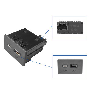 Usb Charging <b>Socket</b> For Chevrolet Cadillac <b>12V</b> Cigarette Lighter Adapter Type A Port - Product Image 2