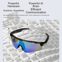 Gafas Inteligentes de Ciclismo con Bluetooth, Música, Traducción de Voz en Más de 100 Idiomas, Audio 2 en 1, Asistente IA