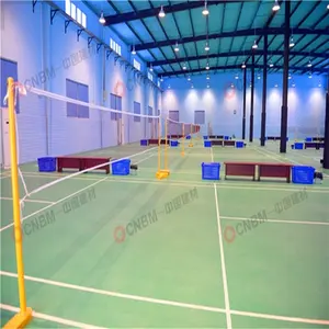 Penutup Lantai Vinil Pvc Berperekat untuk Lapangan Badminton