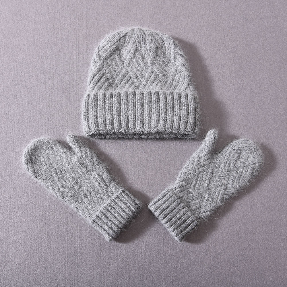 Высококачественные мягкие перчатки для матча, шапочка, OEM-сервис, индивидуальные цвета, оптовая продажа, женские и мужские зимние теплые кашемировые перчатки унисекс с пальцами