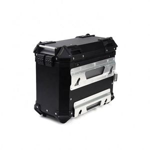 Caja Lateral de Aleación de Aluminio para Motocicleta, Carcasa Trasera de 38L con Diseño de X - Product Image 4