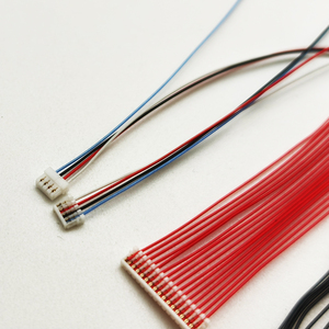Harness Kabel Elektronik Jarak 0.8mm 2-16PIN Struktur IDC Piercing Konduktor Tembaga Murni Berperingkat IP68 Dapat Disesuaikan - Product Image 2